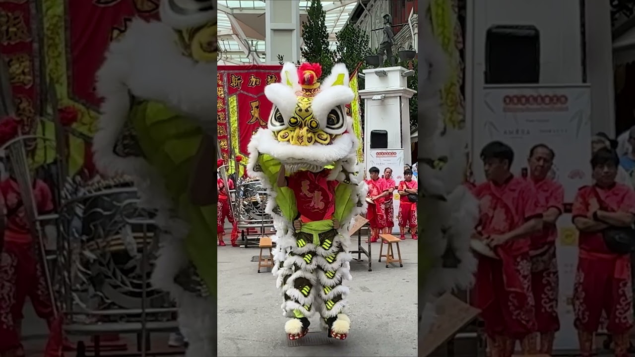 Auspicious traditional Lion Dance 2024