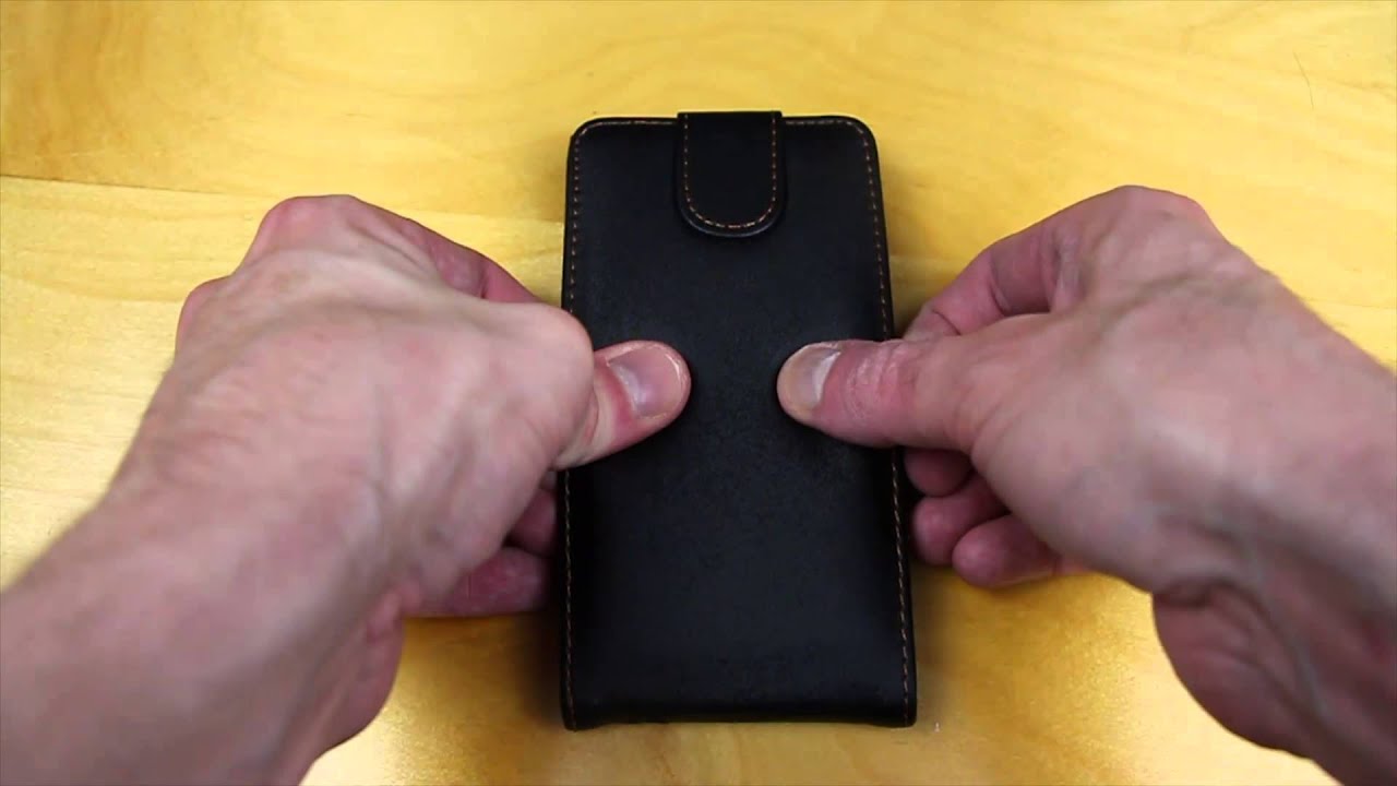 Galaxy S6 Leather Flip case Review