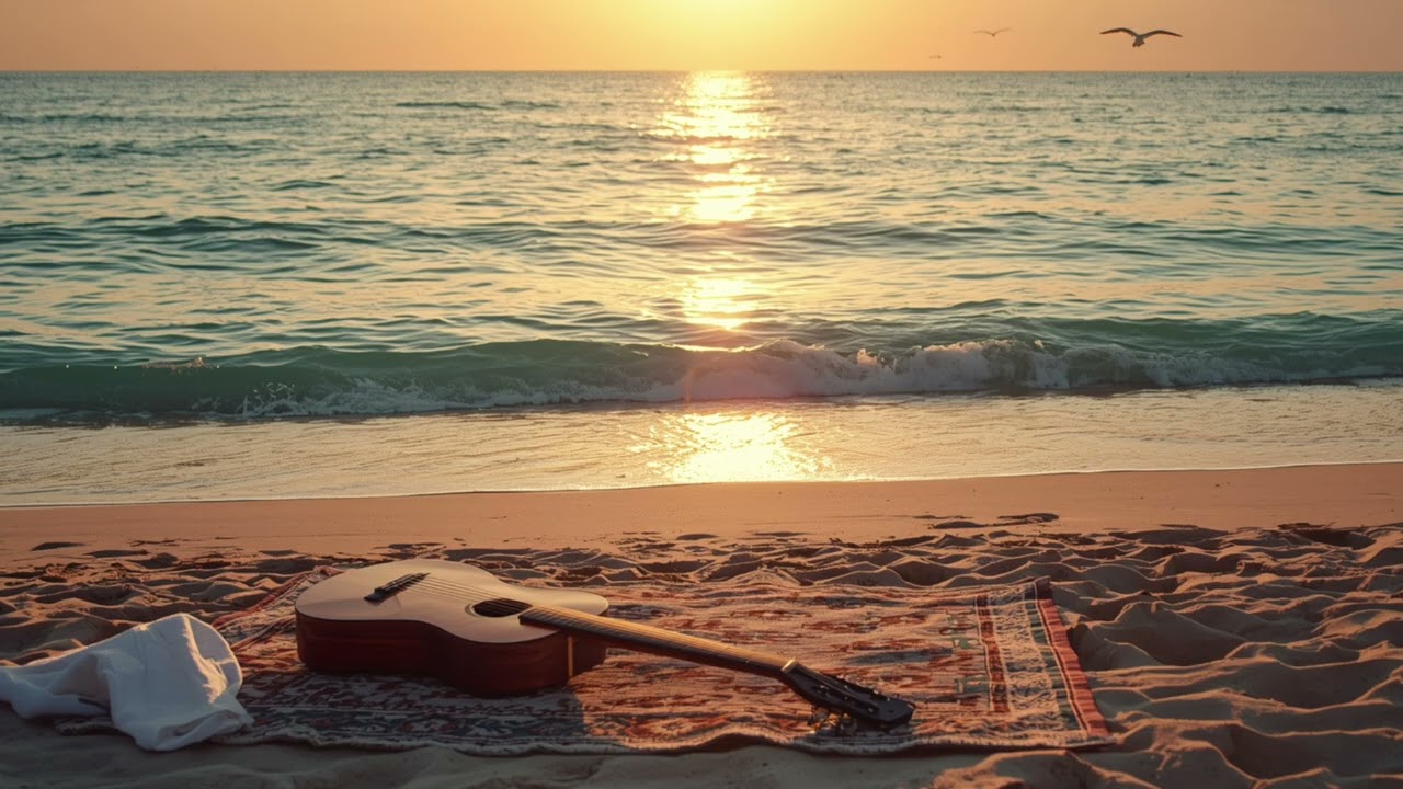 Spanish Guitar & Arabic Oud – Sunset Dreams on the Mediterranean Sea | Relaxing Flamenco Chill ❤️