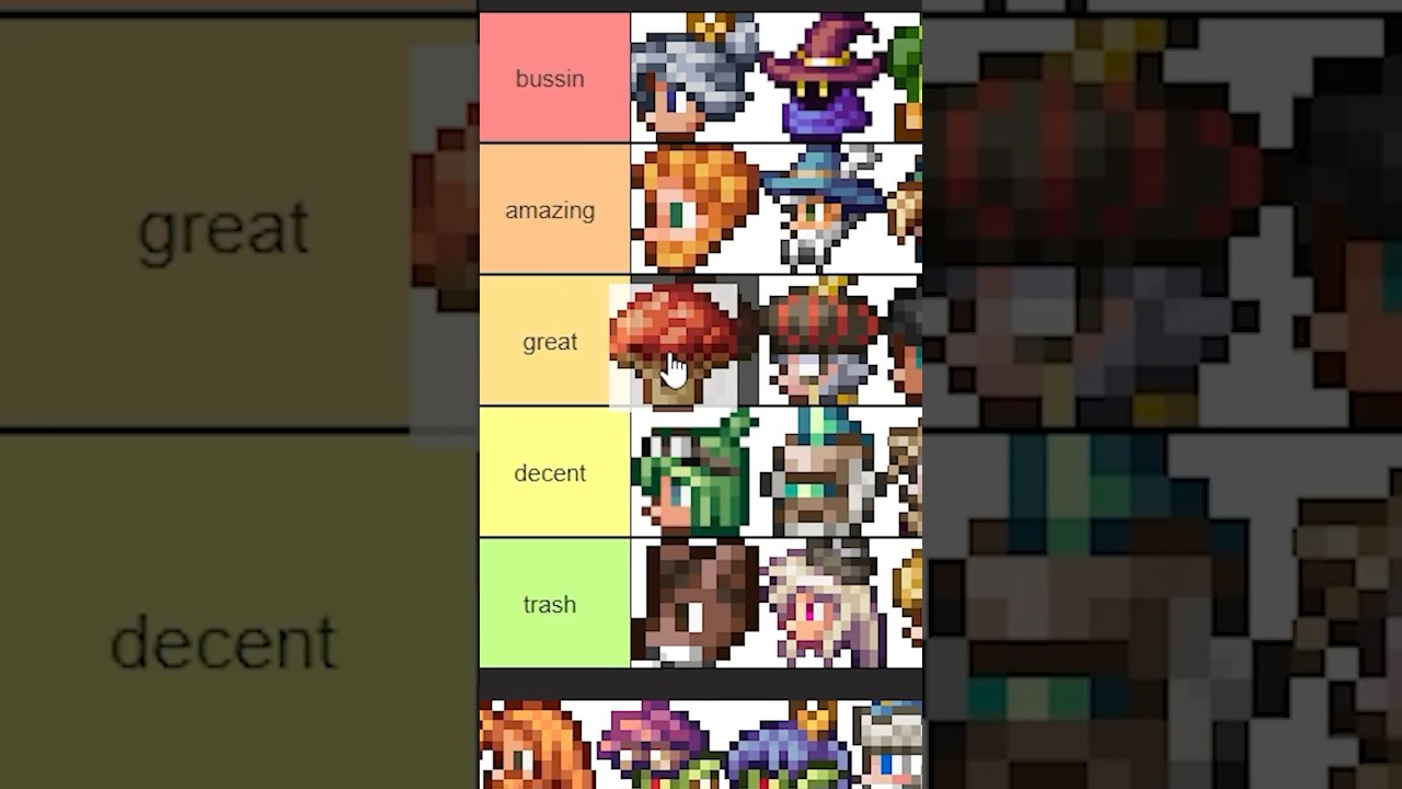 Terraria Shimmered NPCs Tier List! (Pt. 2) #terraria #shorts