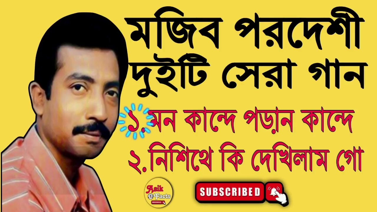 Mom kande || mojib pordeshi || Bangla song