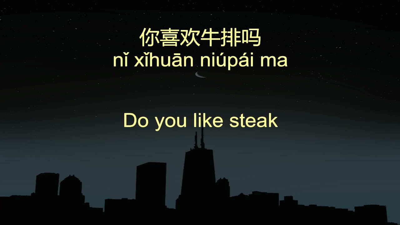 7 Minute Chinese High Frequency Sentences 183