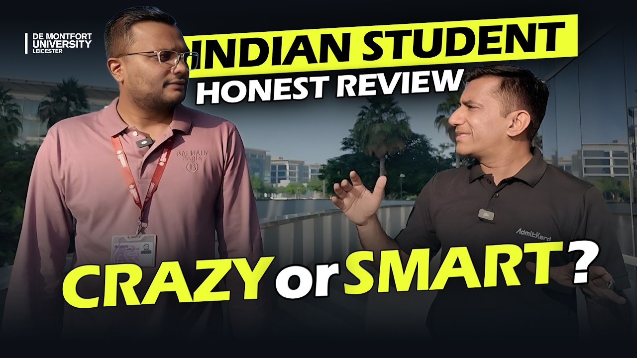 How to Work & Study in Dubai | Indian Student DMU University Review