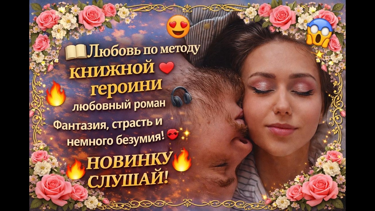 📖 Любовь по методу книжной героини | Полный любовный роман 🎧 Фантазия, страсть и немного безумия! 💋✨