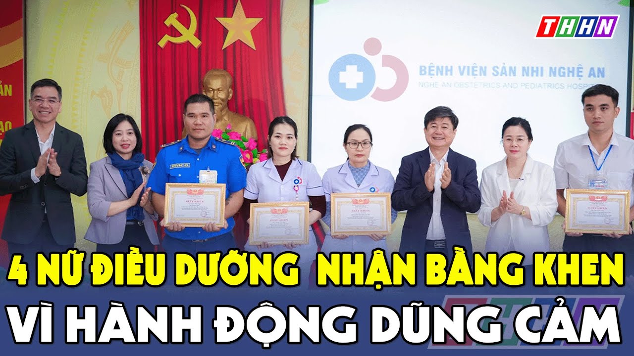 Vụ tấn công bằng dao ở Bệnh viện Nghệ An: Bốn nữ điều dưỡng nhận bằng khen | Hà Nam TV