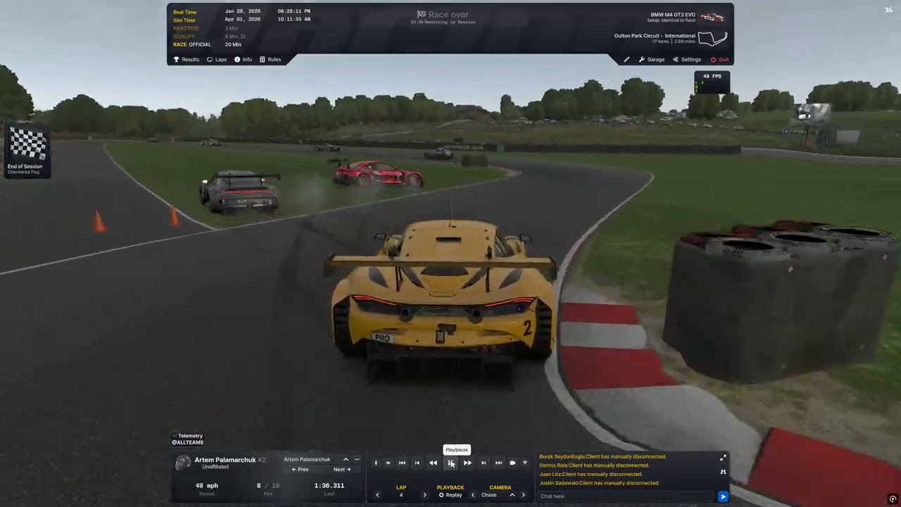 Porsche takes out BMW at Oulton Park