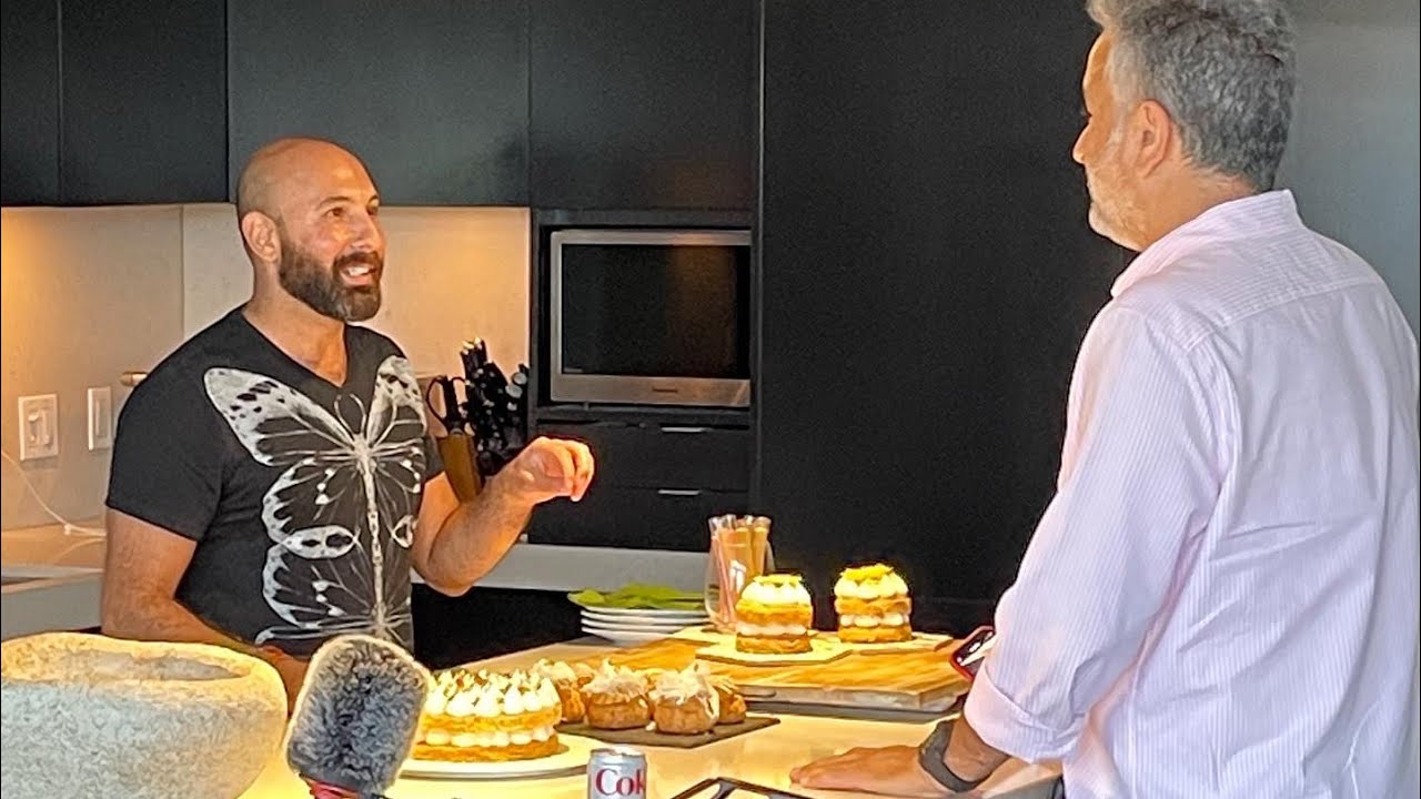 Anthony Rahayel visiting SweetSado .