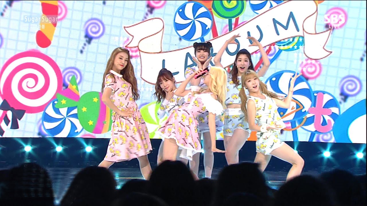 LABOUM - Sugar Sugar @ популярная песня Inkigayo 20150426