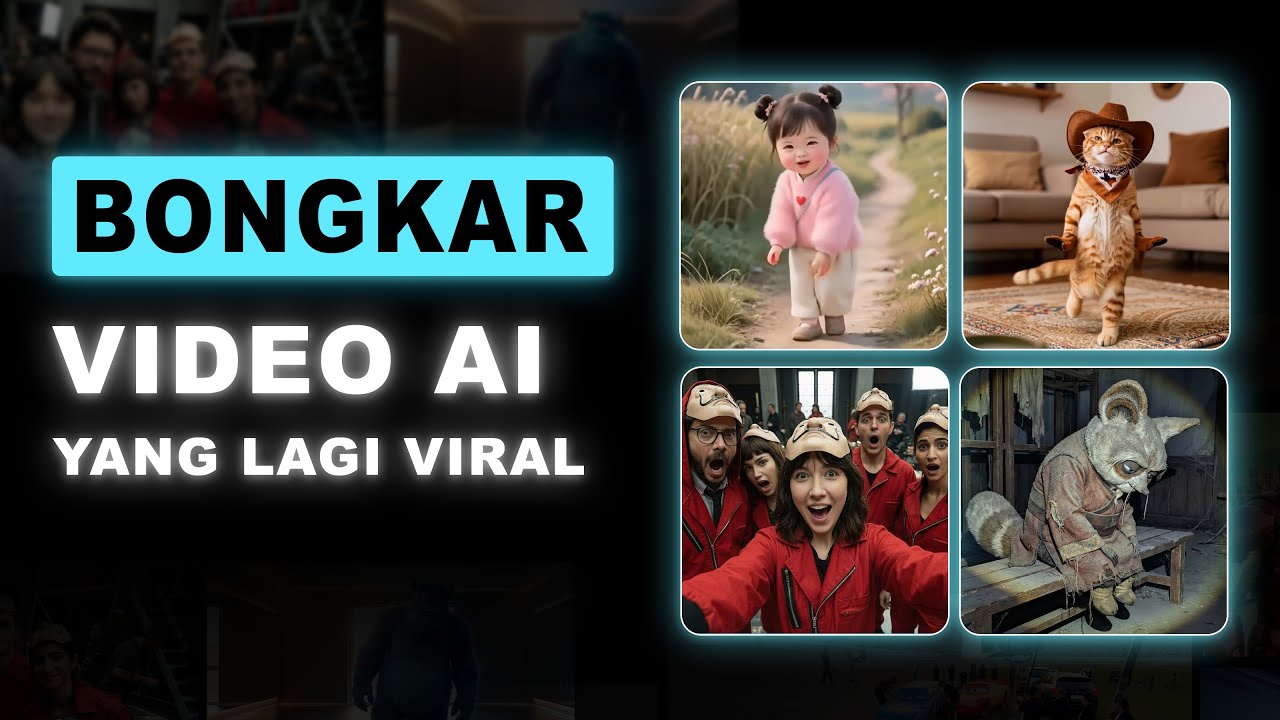 Ini Dia Cara Membuat Video AI Viral Part 2 - Kumpulan Prompt Video AI yang Lagi Viral