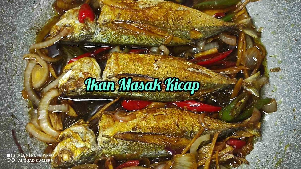 Ikan Kembung Masak Kicap | Resepi Kampung