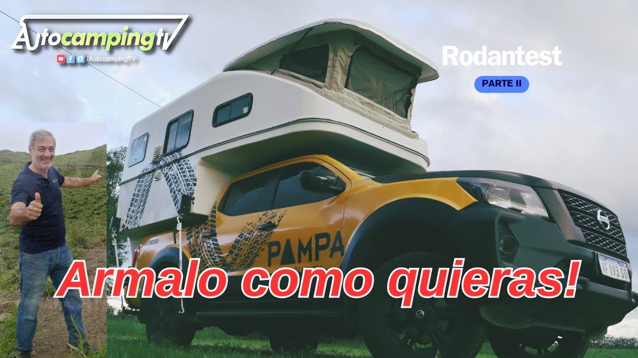 Rodantest camper para camionetas - una buena alternativa en fibra