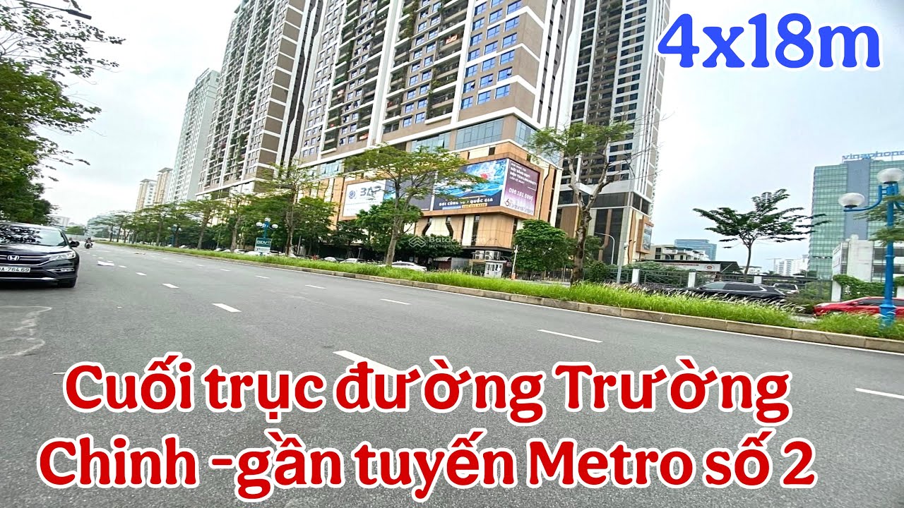 Cuối trục đường Trường Chinh gần tuyến Metro số 2 quá nhiều tiện ích, nhà dài thoáng Sổ Hồng Riêng