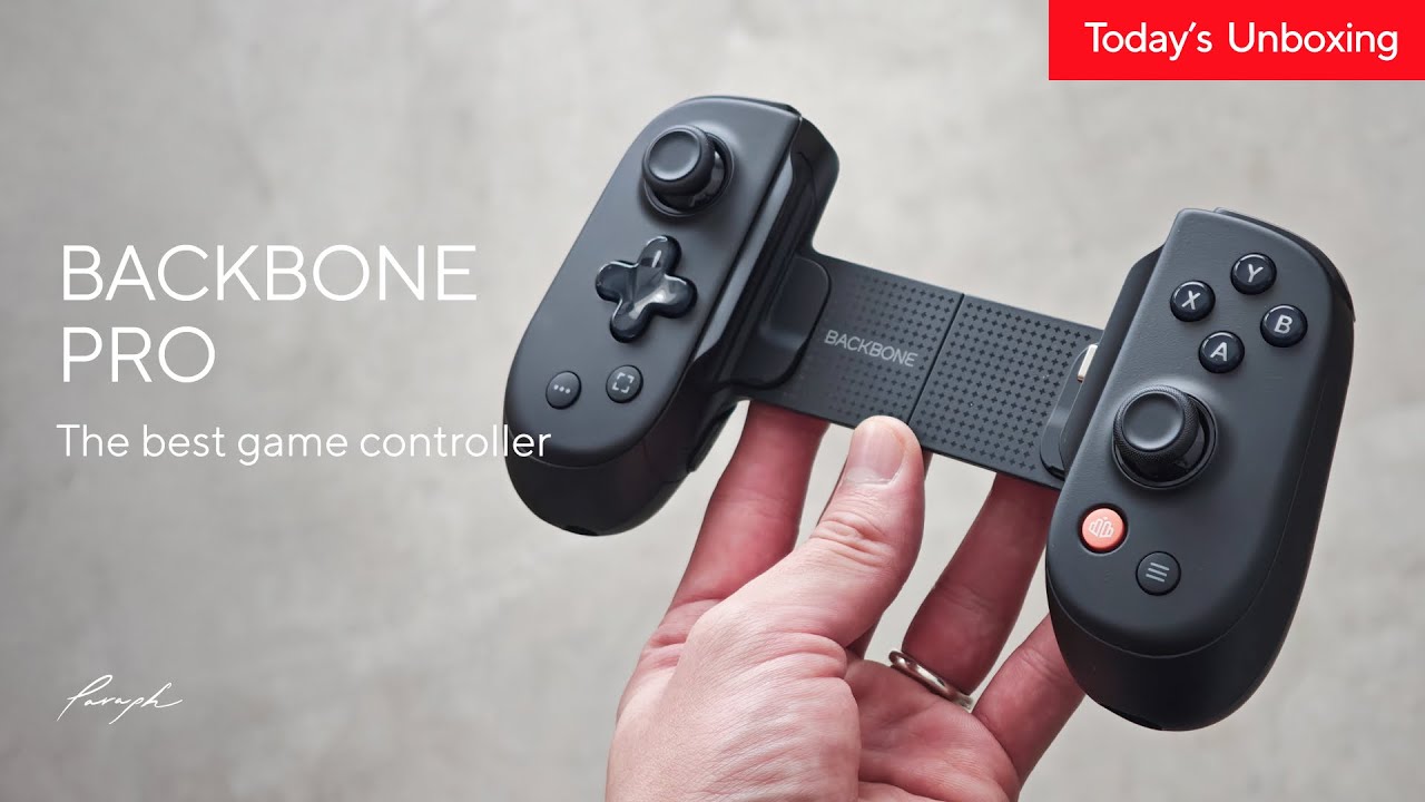 スマホでゲームするならコレ一択！『BACKBONE Pro』開封レビュー