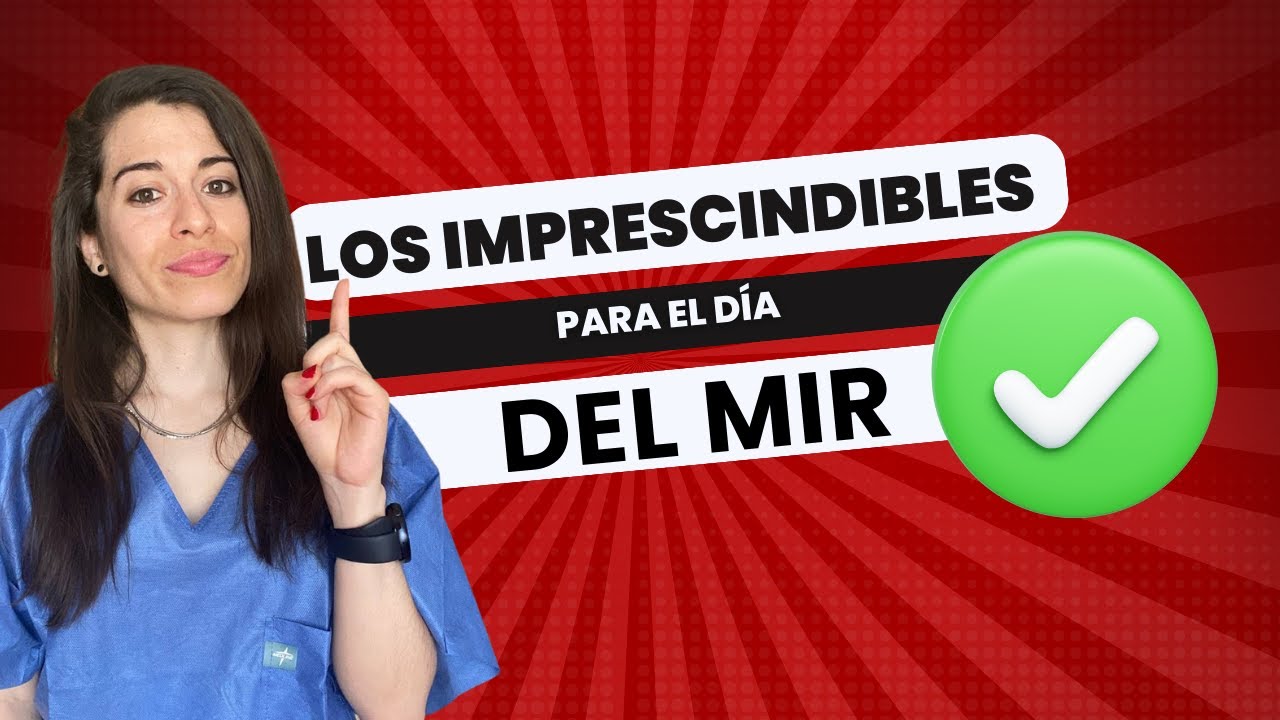 ✅ ¿Qué llevar al MIR? ✅ ¡Lo IMPRESCINDIBLE para el EXAMEN!🧐 Mi experiencia | Consejos
