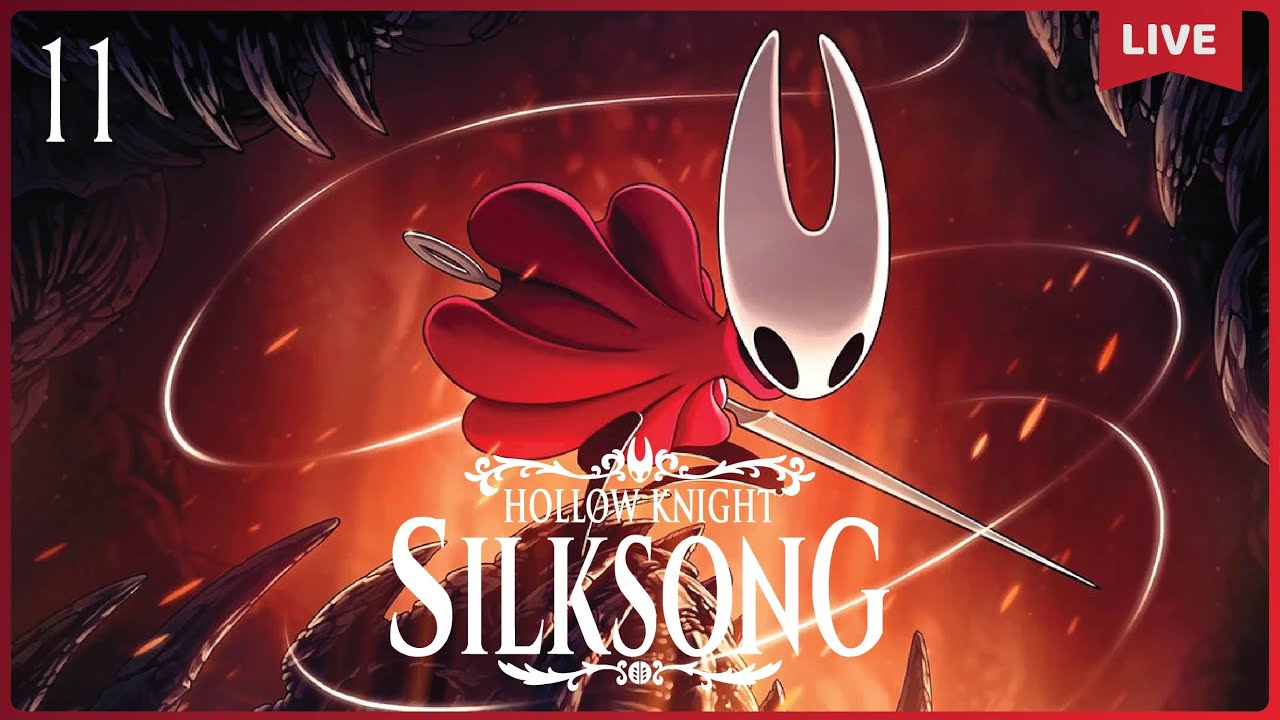 Skull-Man Gaming | Hollow Knight: Silksong | Blind Playthrough | LIVE Stream (PART 11)