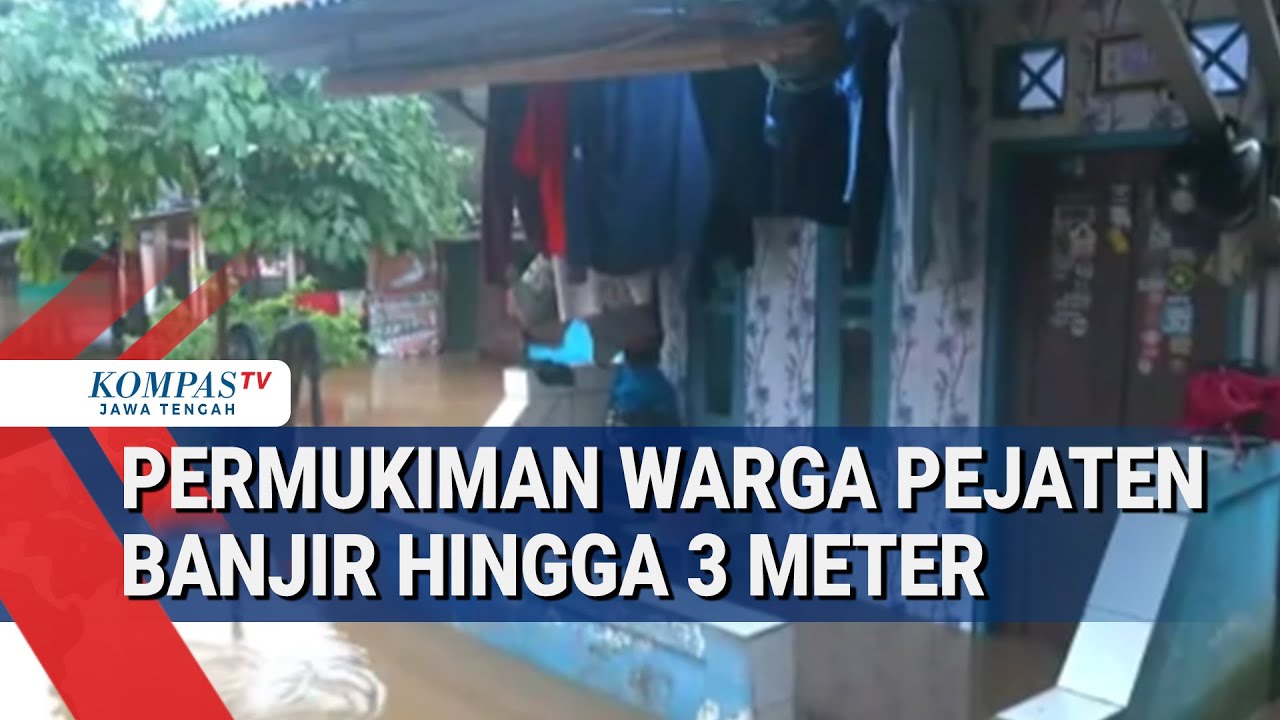 Permukiman Warga Pejaten Banjir Hingga 3 Meter