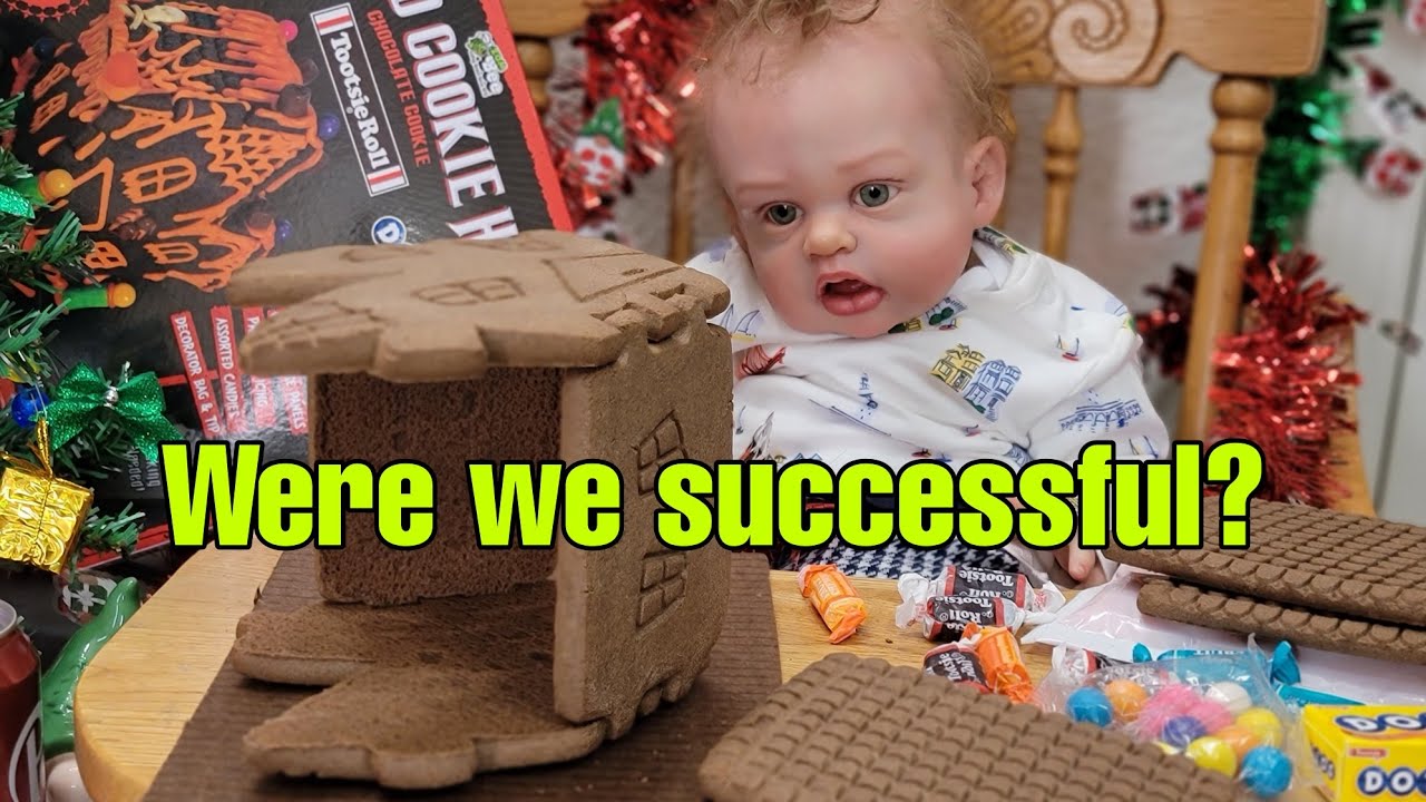 Building a Haunted House with Reborn Baby Parker| Christmas Clothes Haul for Reborn Baby Dolls
