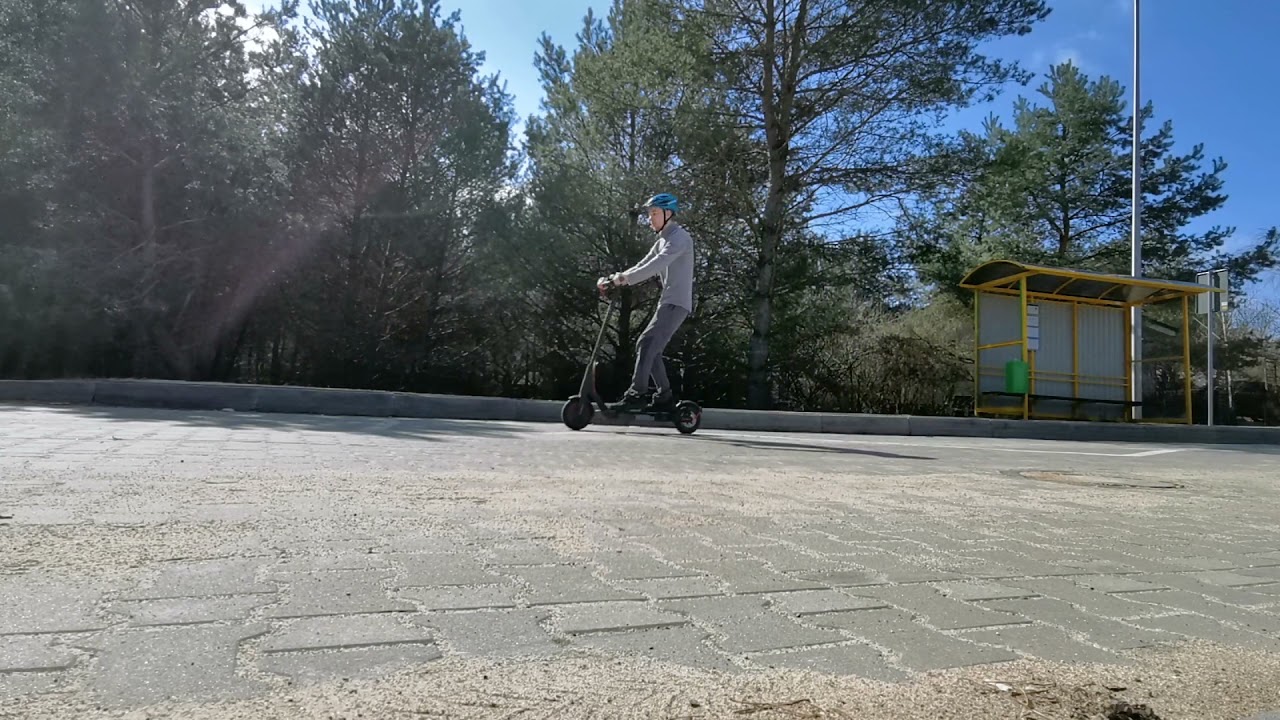 How to jump an electric scooter