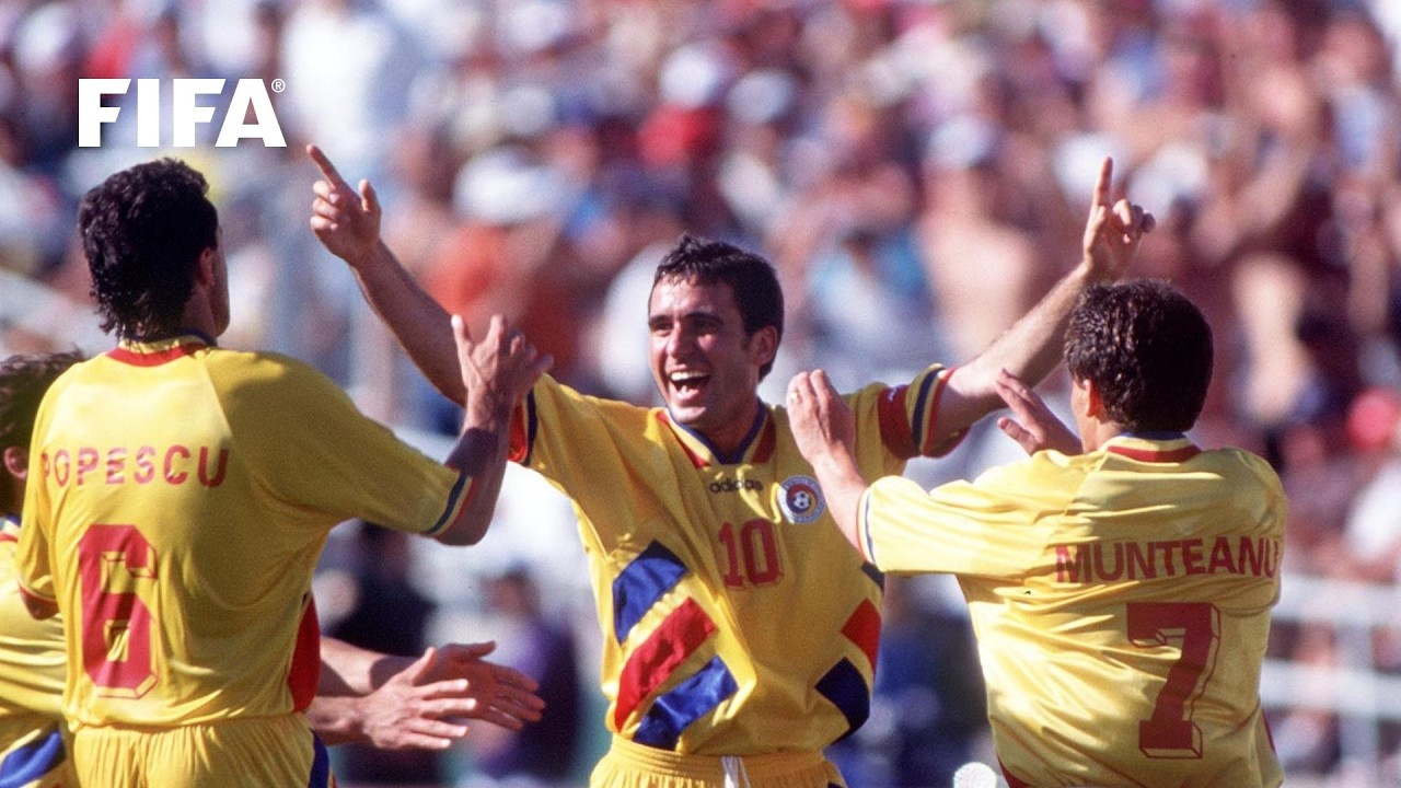 Hagi & Romania | Every Goal | 1994 FIFA World Cup