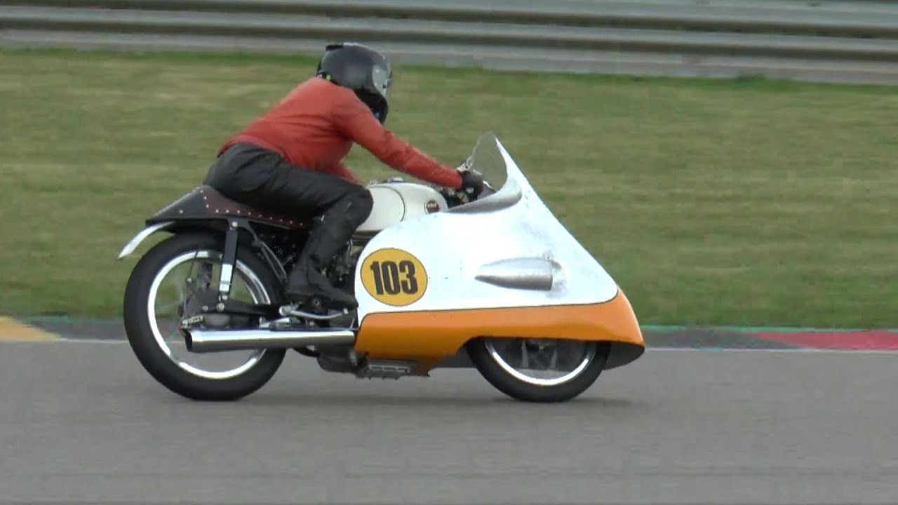 Sachsenring Classic 2018 DDR Werksmaschinen MZ AWO 01
