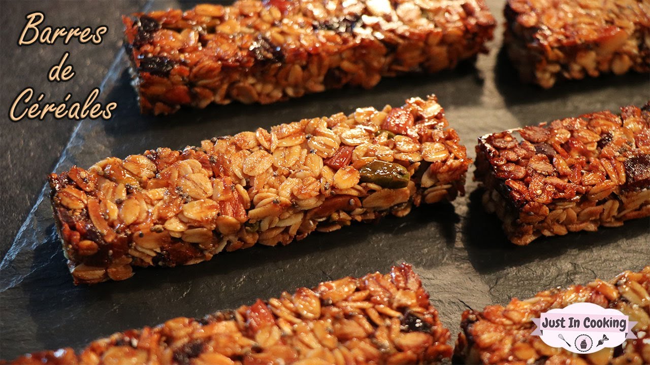 Recette de Barres de Céréales ou Granola Maison