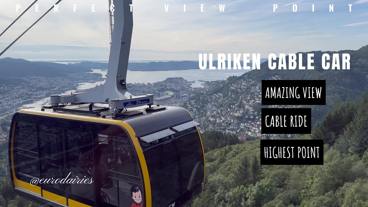 Ulriken Bergen Norway | Cable car Bergen