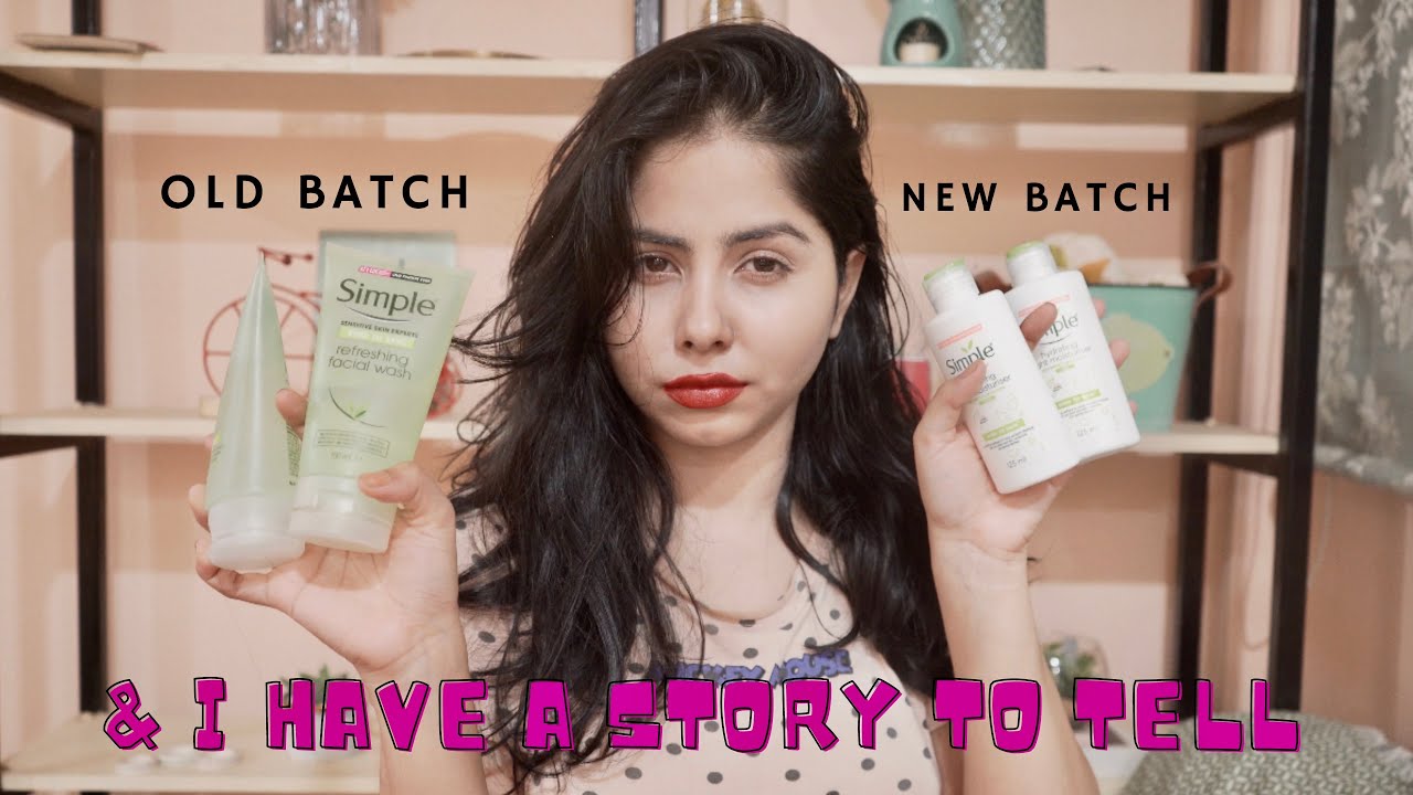 Simple Moisturiser Gone Wrong?