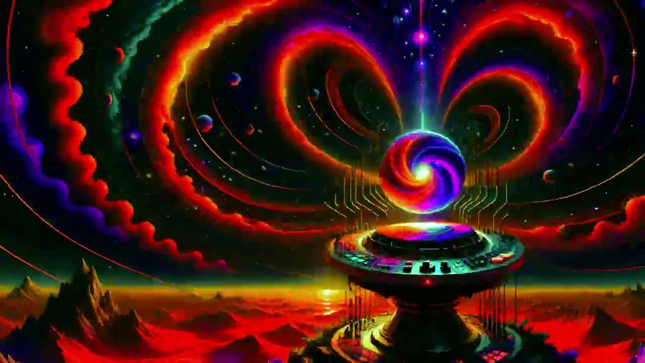 Aktyum & West Galaxy - Automations   (Psychedelic movie)