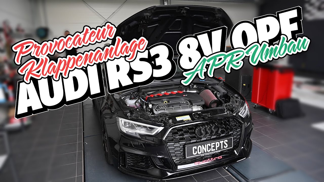 Audi RS3 8V OPF mit Stage 3 TÜV und Garantie