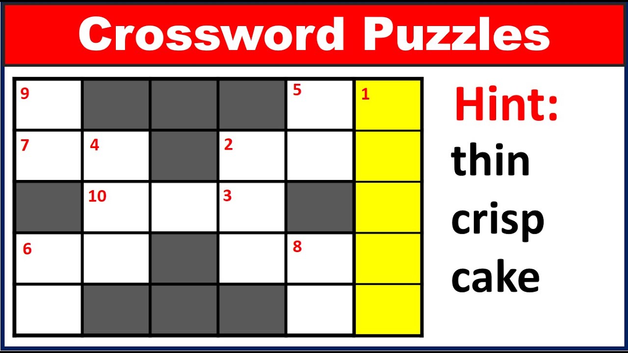 Crossword Puzzles-49🤔 | Can you solve crossword using hint ? Beginners crossword puzzle