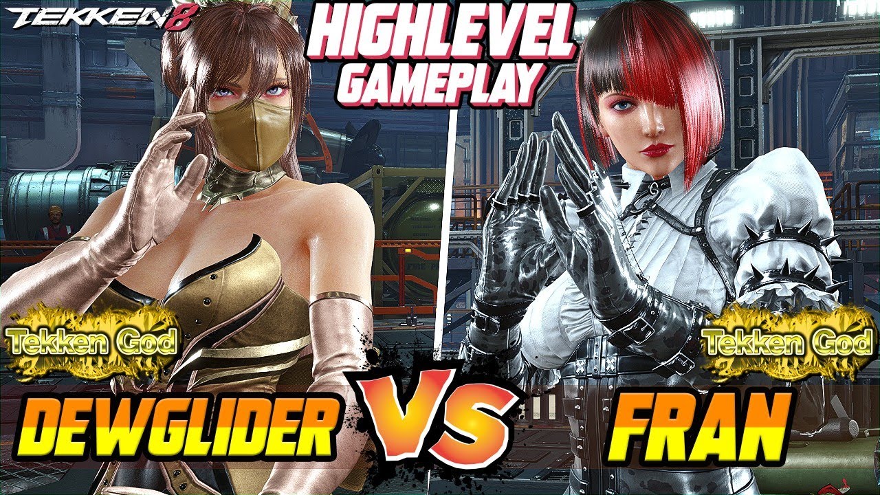 Tekken 8 – FRAN (Anna Williams) vs DEWGLIDER (Lili) – T8 High Level Gameplay!