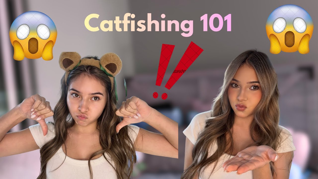 Grwm to catfish  (I aged up real quick) 🌝💋💄