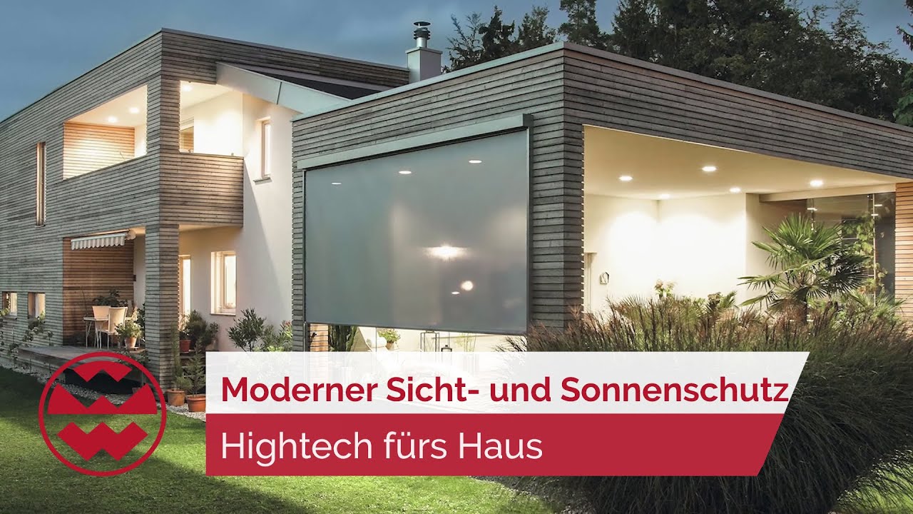Hightech f&uuml;rs Haus: Moderner Sicht- und Sonnenschutz - Home Sweet Home | Welt der Wunder