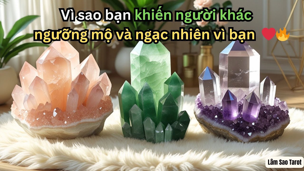 Vì sao bạn khiến người khác ngưỡng mộ và ngạc nhiên vì bạn 😳✨ | Lâm Sao Tarot #tarot