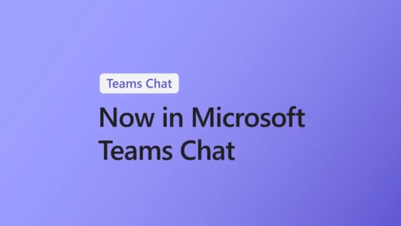 3 features now in Microsoft Teams chat
