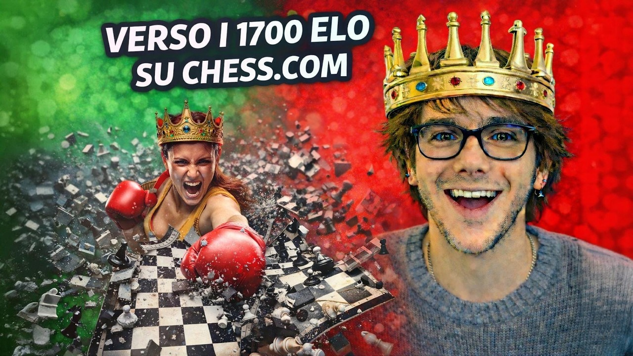 #209 Scalata verso i 1700 Elo a scacchi su chess.com