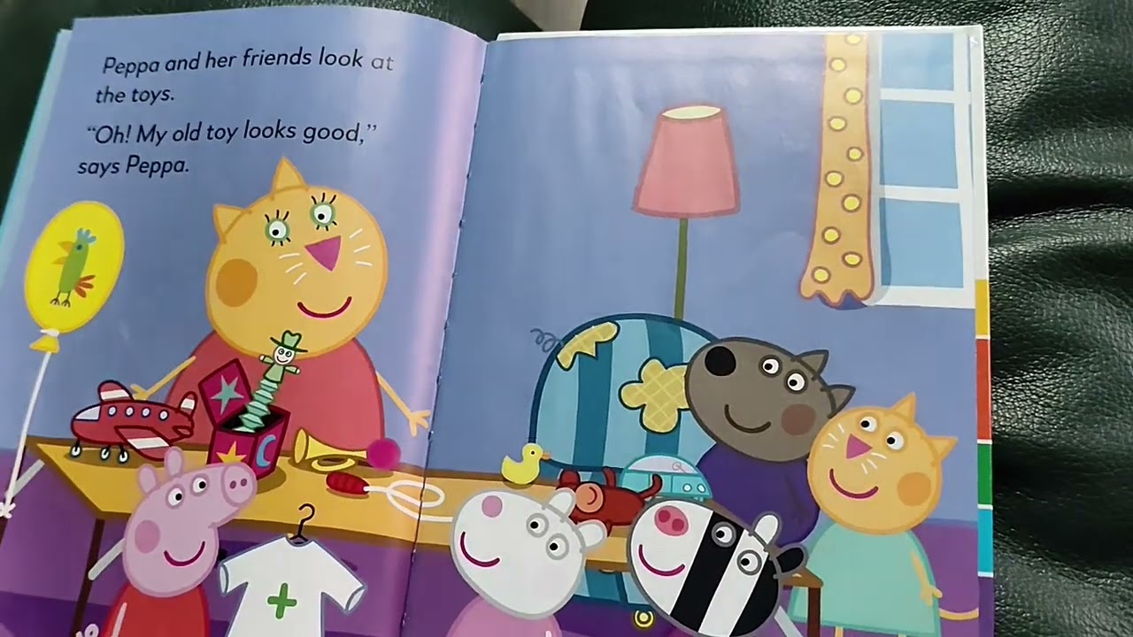 #peppapig #peppa #suzy #kids #english #reading #library #funny #story #farming #school #funny #chair