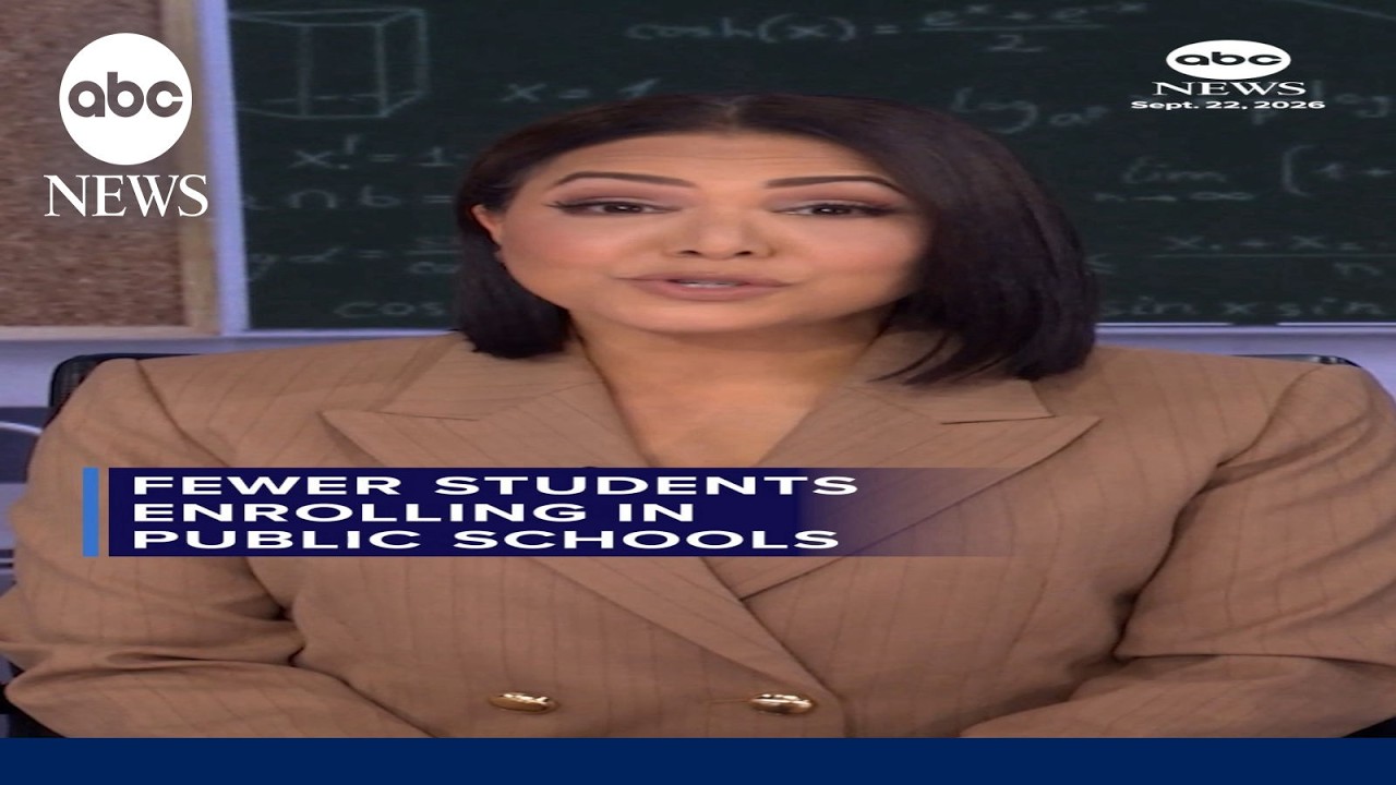 Fewer students enrolling in public schools