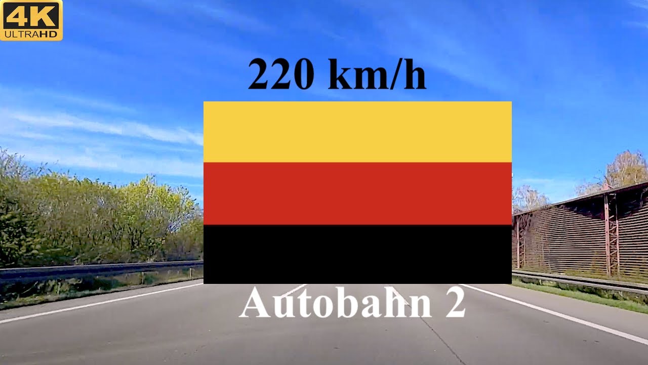 Cum arătă autostrăzile în Germania?! 4K