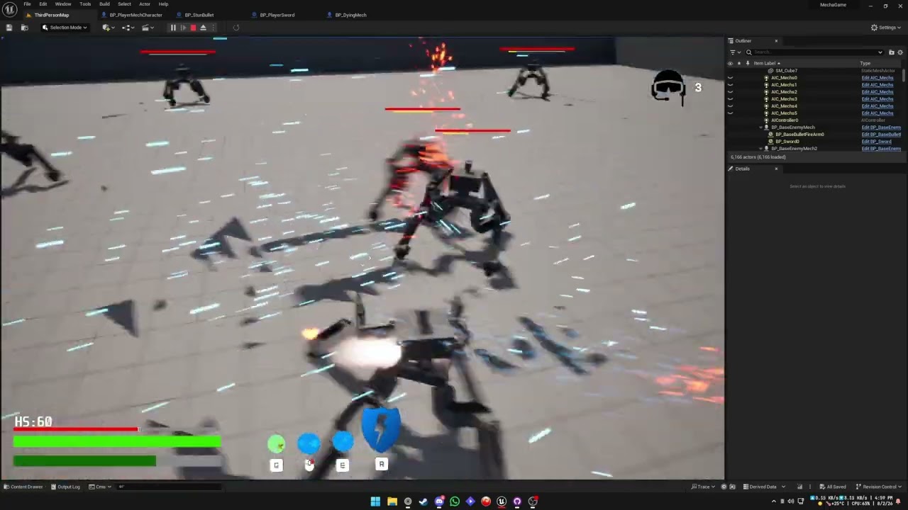Mech Game, Captain 00, Update 8