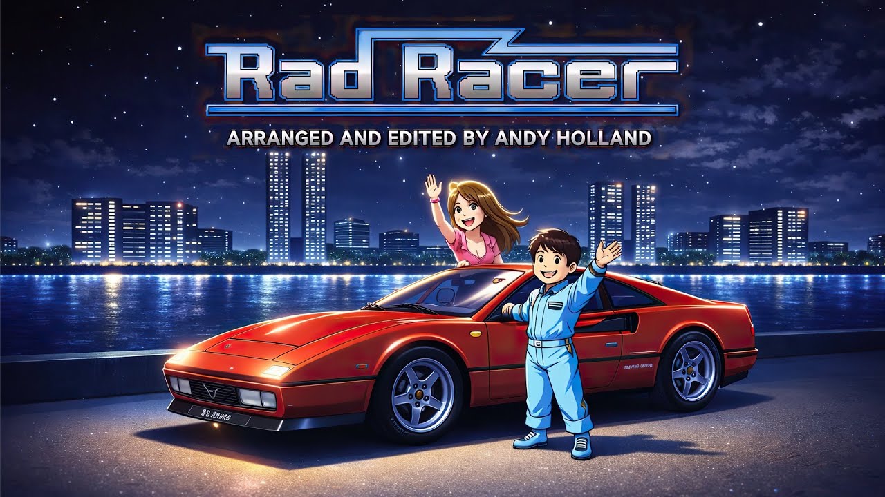 Rad Racer Rocks / Remastered Soundtrack Cover + Bonus