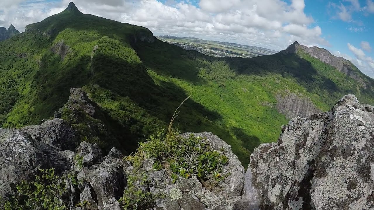 Mauritius Hike Le Pouce to Snail Rock Part 1 of 3 Scrambling