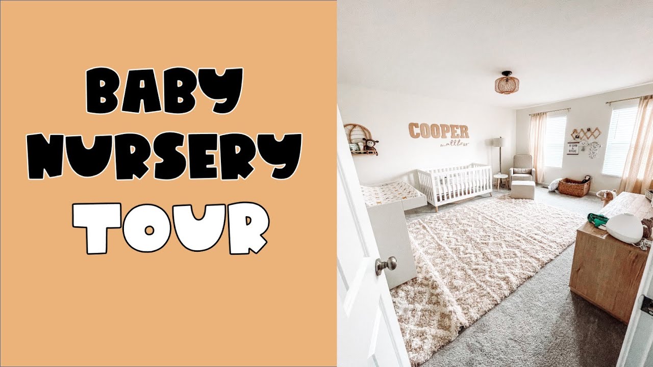 Nursery Tour Video! Baby Cooper is almost here...