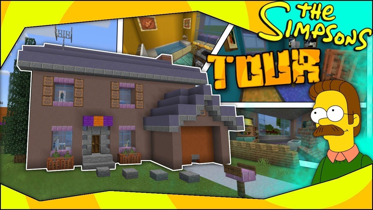 Minecraft Simpsons | Flanders House Tour | wie in der Serie