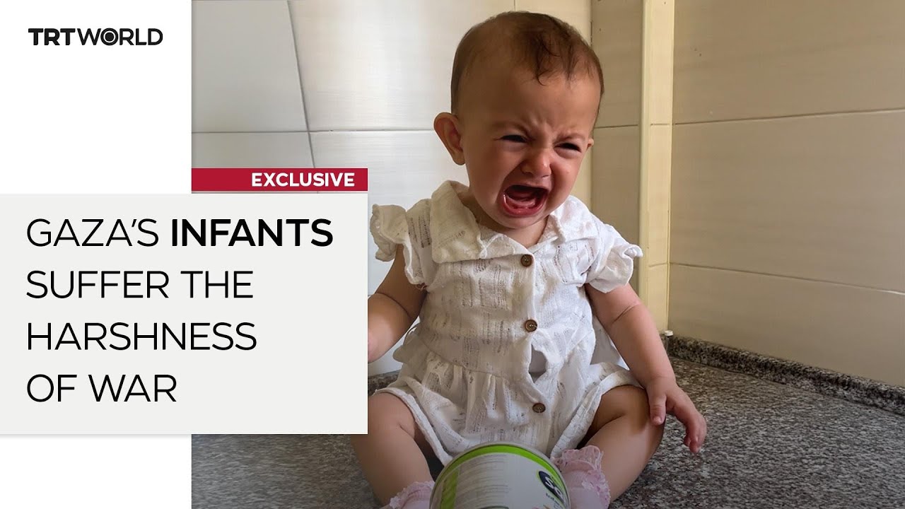 No food, no medicine: infants suffer the harshness of war in Gaza