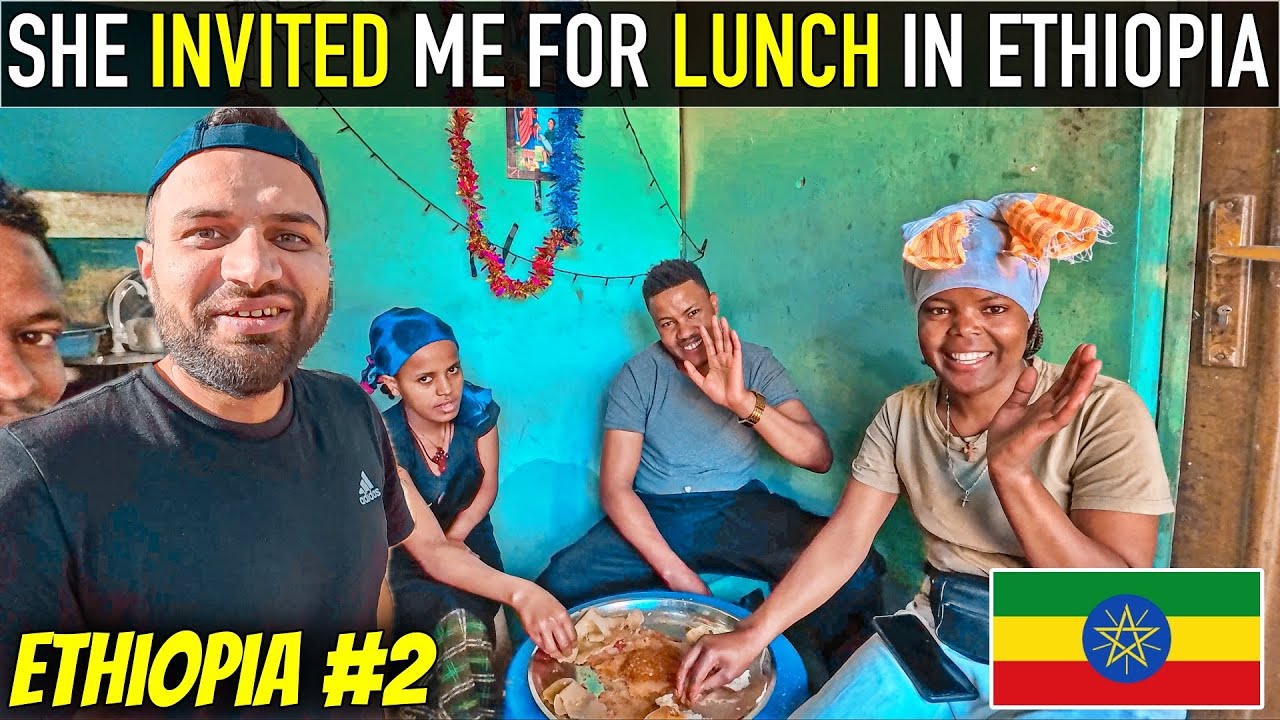AFRICAN GIRL INVITED ME LUNCH IN ADDIS ABABA