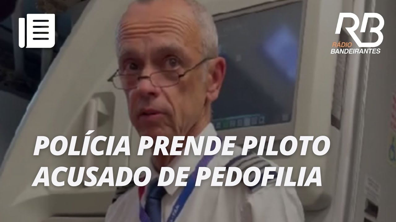 Piloto preso chefiava rede de exploração infantil com ajuda de avós das vítimas