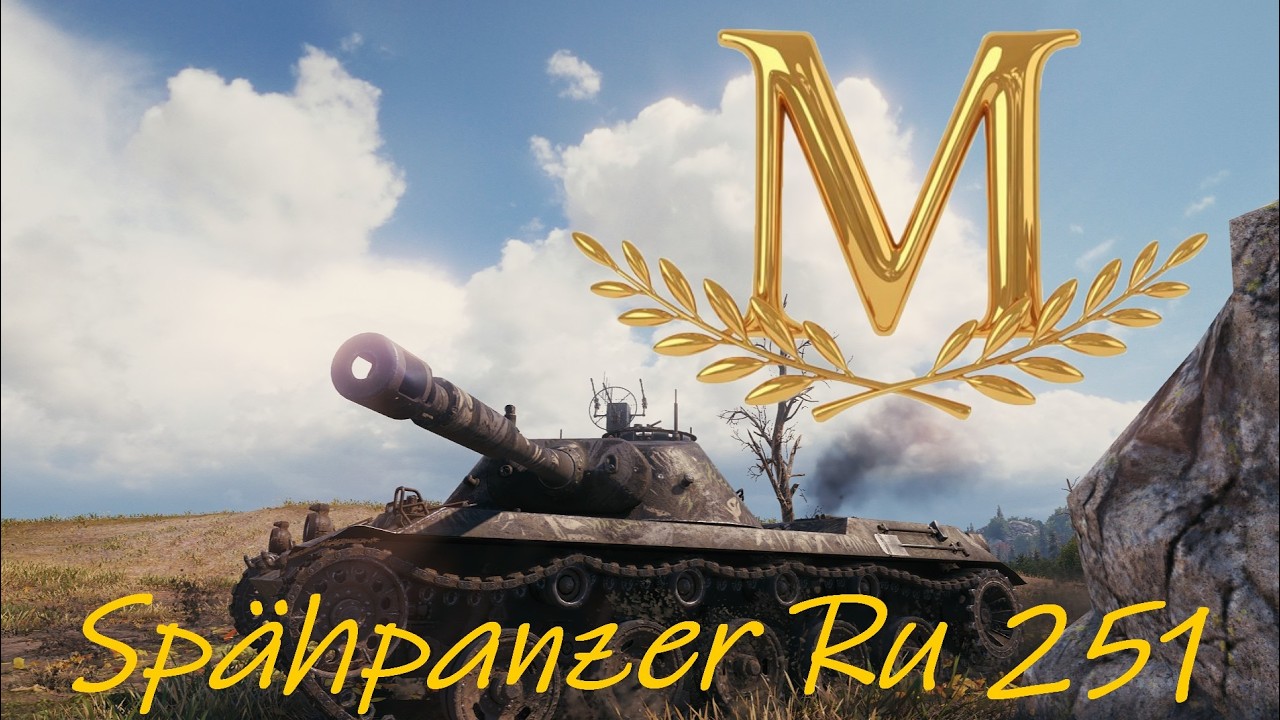 ACE TANKER Mastery - Ru 251 #2: |Malinovka| 10k assist battle World of Tanks