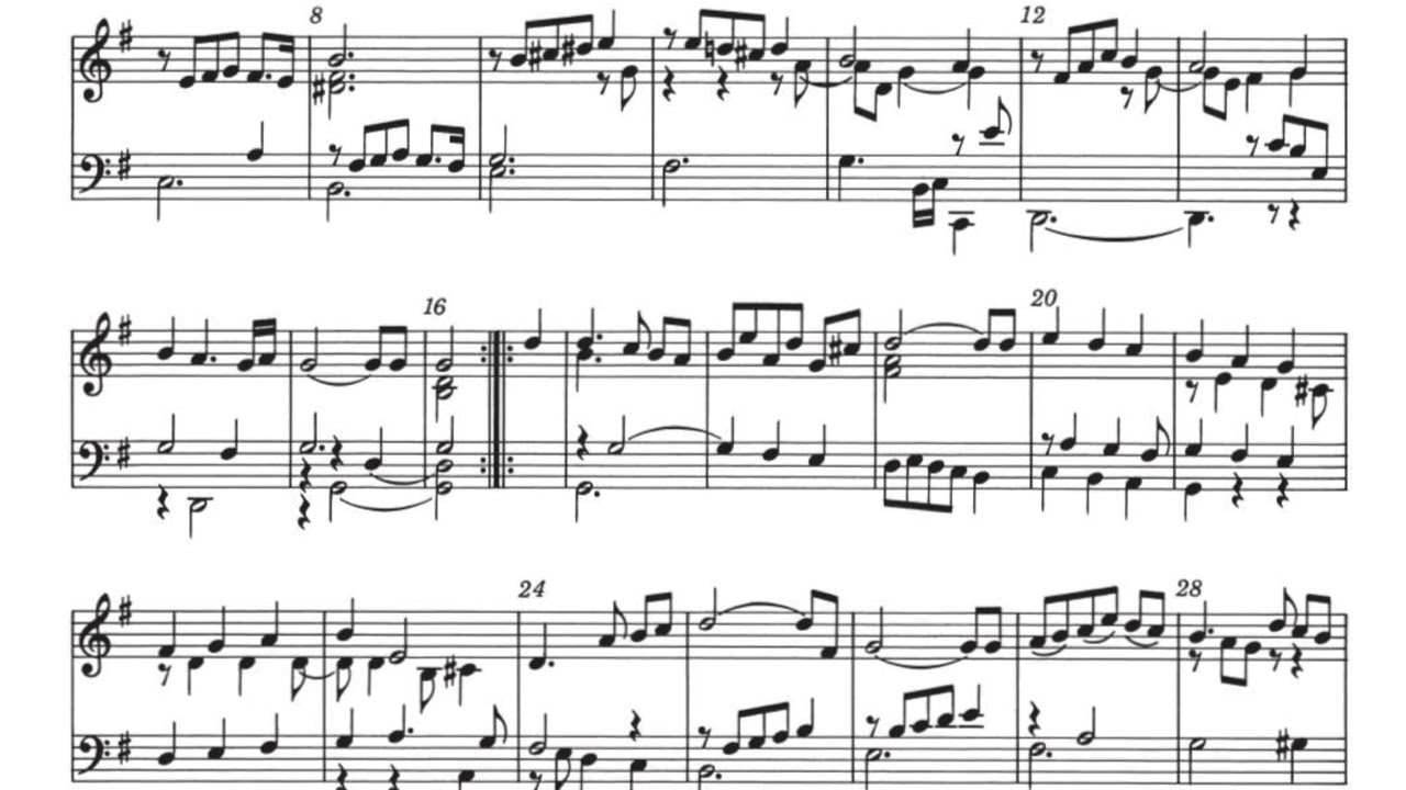D  Buxtehude  Suite e moll BuxWV 236