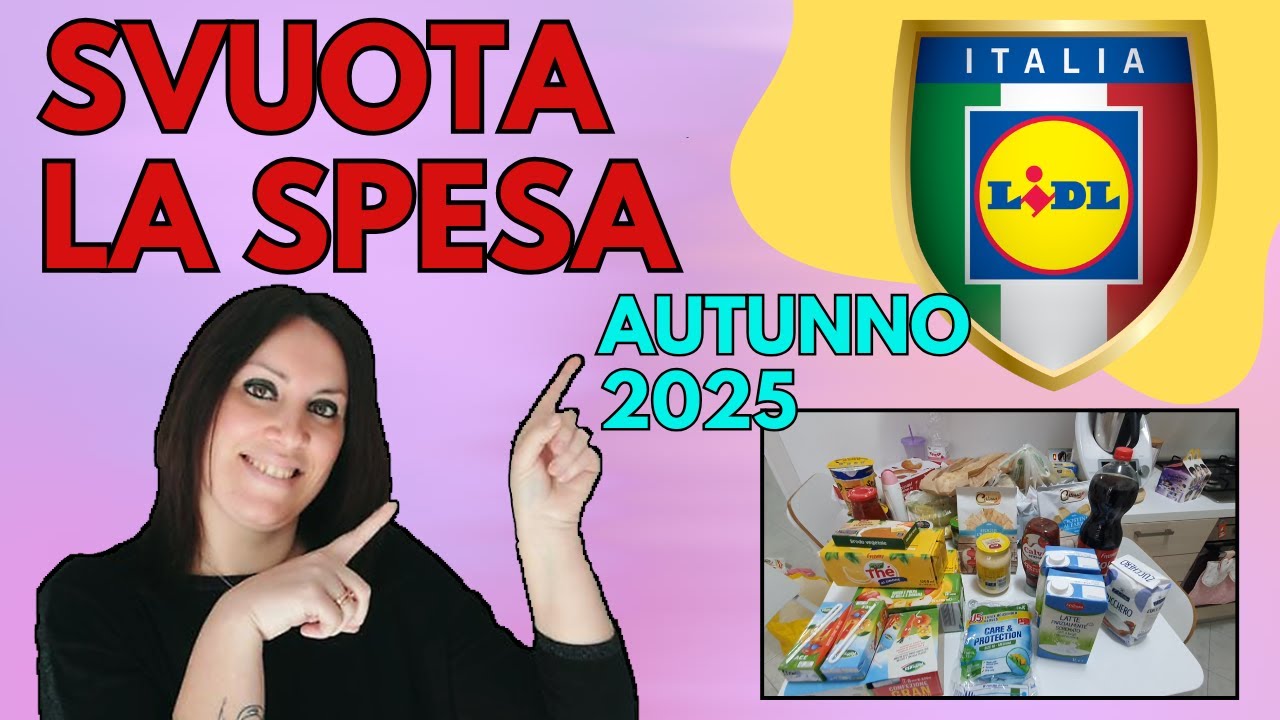 Svuota La Spesa LIDL 2025 #deluxe #lidl #svuotalaspesa #haul #shopping